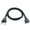 0.3m, variant on Snapping On Mount USB3.0 Square Double Port Data Transfer Cable Waterproof Construction for Automotive Marine Motorcycle Use