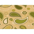 thumbnail image 1 of Ahgly Company Machine Washable Indoor Rectangle Transitional Dark Golden Rod Brown Area Rugs, 7' x 10', 1 of 7