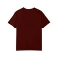 thumbnail image 4 of NAMTYQX Oversized Graphic Tees for Women Lightweight Plus Size Scoop Neck Soft Graphic mit Muster Short Sleeve Boxy Fit Basic Womens Blouses Wine Size S, 4 of 5