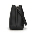 thumbnail image 3 of Montana West Hobo Purse for Women Bucket Shoulder Bag with Crossbody Strap, Black, 3 of 7