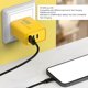 thumbnail image 3 of 65W USB C Bloque De Cargador De Pared Gan 3 Puerto Pd Adaptador De Cargador Rápido Para Con 35W 25W 5W Salida, 3 of 7