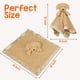 thumbnail image 2 of Manta para Bebé MOVEPAI Cachorro de Peluche Suave de 41 cm Lovey de Seguridad, 2 of 9