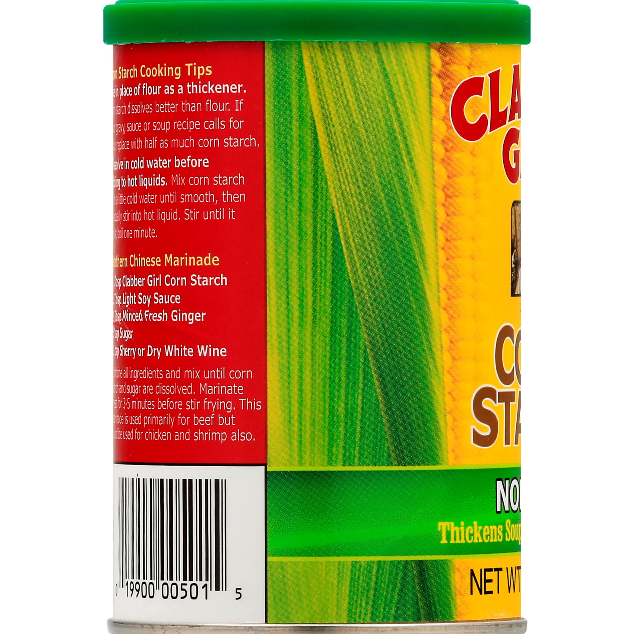Clabber Girl Corn Starch, Gluten-Free, Corn Starch Thickener, Non-GMO, 6.5 oz