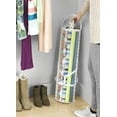 thumbnail image 3 of Whitmor Rangement Transparent avec Fermeture Éclair pour 25 Rouleaux d'Emballage Cadeau, Compte (Lot de 1), 3 of 4