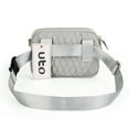 thumbnail image 6 of UTO Fanny Packs for Women Nylon Waterproof Waist Crossbody Bag with Detachable Adjustable Strap for Outdoors Traveling Workout Traveling Casual(Grey), 6 of 7