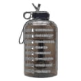 thumbnail image 1 of 3.78l Large Water Bottle Hydration With Motivational Time Marker Reminder, 1 of 1