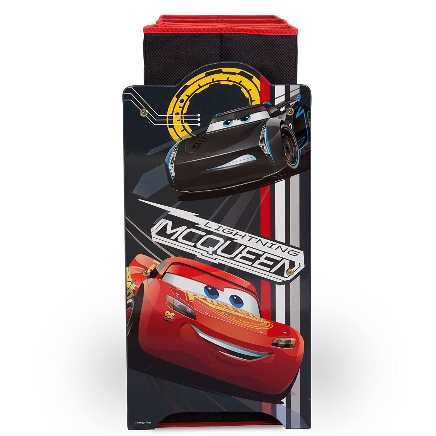 Delta Children Deluxe 9-Bin Toy Storage Organizer, Disney/Pixar Cars