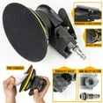 thumbnail image 2 of Autolock 5 Inche Air Random Orbital Sander, Pneumatic Palm Car Sander For Wood Polisher Metal, Auto Body Work, Da Sanders, Dual-action Sander, 2 of 7