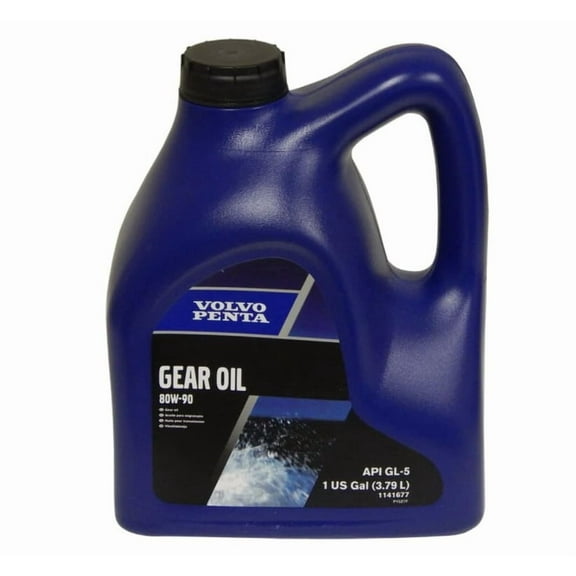 Genuine Volvo Penta 1141677 GL-5 Gear Oil SAE 80W-90 - 1 Gallon