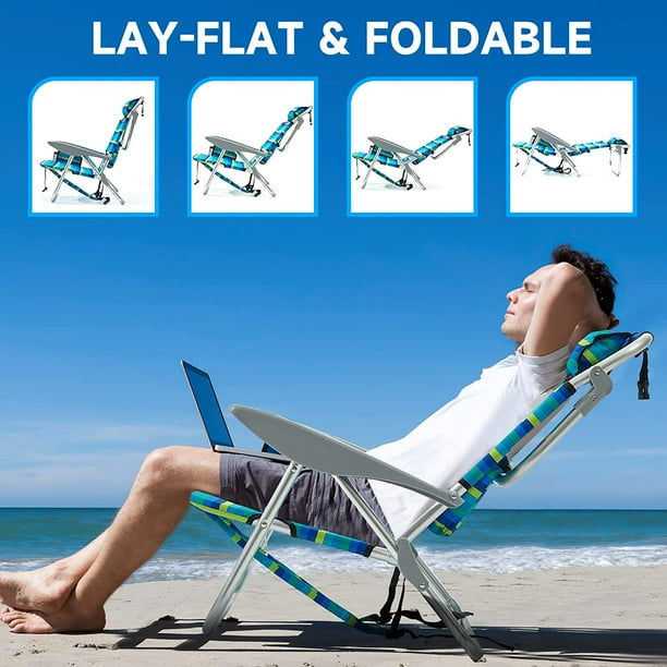 Lay flat outdoor chair sale