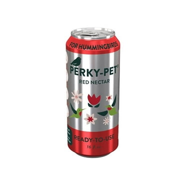 Perky-Pet Ready-to-Use Red Hummingbird Nectar Can, 16 fl oz