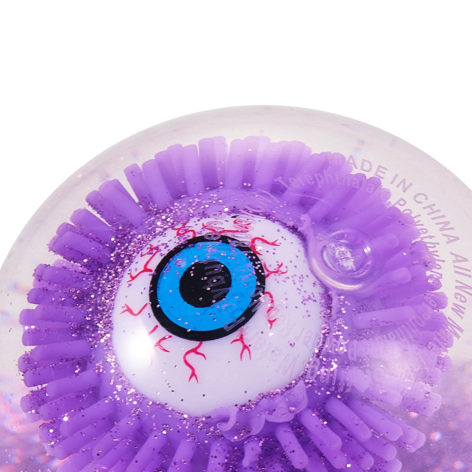 Light-Up Eyeball Bouncy Ball Party Favor, Purple, Halloween by Way To Celebrate