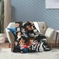 thumbnail image 5 of Blanket Finn Wolfhard Soft and Comfortable Wool Fleece Throw Blankets Gift for Home Decoration Sofa Office car Camping Yoga Travel Home Decoration Cozy Plush Beach, 5 of 6