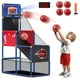 thumbnail image 1 of Aro de baloncesto infantil M SANMERSEN con marcador LED de 141 cm, 1 of 9