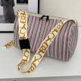 thumbnail image 1 of Women Large Capacity Handbag Zipper Clash of Colours for Work Outing Daily Use, 1 of 9
