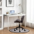 thumbnail image 3 of Eldon Diamond Tufted Adjustable Swivel Office Chair in Gray, 3 of 11