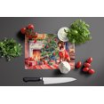 thumbnail image 3 of Carolines Treasures DAC2641LCB 12 x 15 x 0.2 in. Dachshund Cozy Christmas Glass Cutting Board - Large, 3 of 5