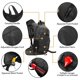 thumbnail image 3 of 8L High Visibility Reflective Cycle Hydration Backpack Outdoor Sports Running Hiking Backpack Travel Daypack Shoulder Bag, 3 of 5