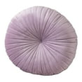 thumbnail image 1 of Tnarru Coussin Rond Citrouille Coussin de Sol Confortable pour Sofa Lit Salon Violet Pâle, 1 of 8