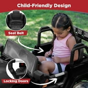 Best Choice Products Jumbo 12V Kids Electric Ride On Car with Parent Remote, Seat Harness, 65 lb Capacity - Black