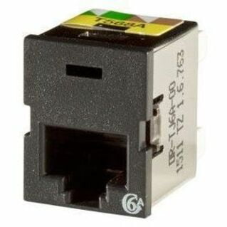 Ortronics OR-TJ6A-00 Clarity TracJack Cat6a Jack, Black