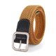 thumbnail image 1 of Nvzi Cinturón elástico para hombre, cinturón trenzado tejido elástico para hombre, cinturón informal de 1 3/8, cinturón de golf para pantalones vaqueros (marrón amarillo), 1 of 3