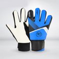 thumbnail image 4 of Guantes de protección de portero hebilla ajustable guantes de portero para niños azul para competición ANGGREK Otros, 4 of 8