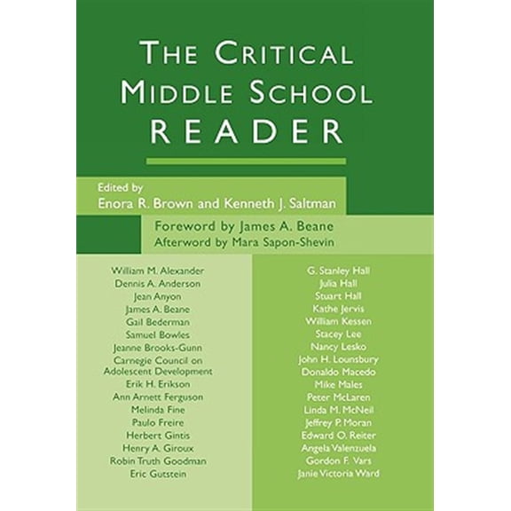 Pre-Owned The Critical Middle School Reader, (Paperback)