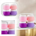 thumbnail image 1 of Botellas y recipientes de viaje. Juego de tarros de silicona a prueba de fugas, portátiles, de 40 g, para guardar crema hidratante facial y otros productos de forma segura., 1 of 7