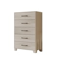 thumbnail image 2 of HMD Wallace 5 Drawer Chest, Light Gray, 2 of 4