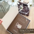 thumbnail image 3 of Decorative Books for Home Decor - 2 Linen Fake Books for Decorating Bookshelf, Coffee Table, Shelves - Faux Book Box for Hidden Storage and Decoration - Modern Neutral Design Fits Any Home Aesthetic, 3 of 9