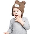 thumbnail image 4 of Gorro de punto con forro polar JAMW para bebé y niño pequeño, 4 of 5