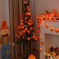 thumbnail image 3 of Guirnalda de hojas de arce de otoño luces de hadas luces de cadena impermeables para decoración de Halloween de Acción de Gracias Zhivalor CWY-1244, 3 of 5