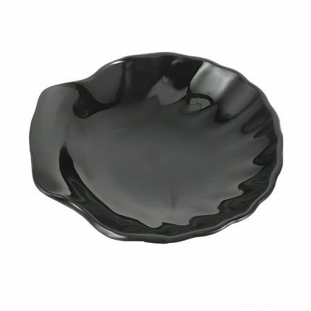 ACDANC Black Soap Dish for Bathroom Kitchen,Easy-Clean Tray