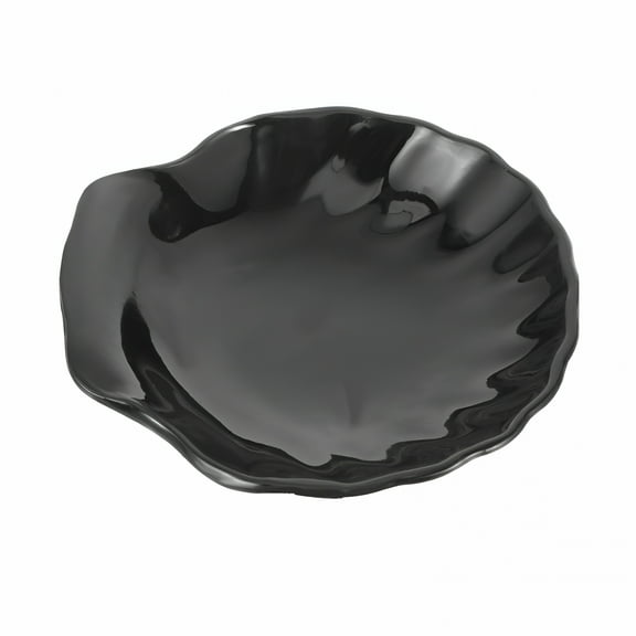 ACDANC Black Soap Dish for Bathroom Kitchen,Easy-Clean Tray