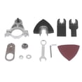 thumbnail image 1 of Power Tool Accessories,Angle Grinder Converter Tungsten Oscillating Tool Adapter Kit Oscillating Tool Blade Unrivaled Performance, 1 of 14