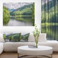 thumbnail image 1 of Majestic Lake between Forest - Impression sur Toile, 1 of 3