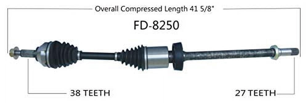 Surtrak FD-8250 CV Axle Shaft for 13-15 Ford Taurus
