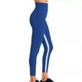 thumbnail image 2 of Ndbuld Yoga Pant High Waist Yoga Pants High Waist Colorful Yoga Pants Women Workout Leggings for Women Fitness Sports Running Yoga Athletic Pants Deals of The Day Lightning Deals Blue M, 2 of 6