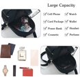 thumbnail image 5 of Fashion Mini Backpack Women Small Daypack Girls PU Leather Backpack Travel Purse for Date Daily Use, 5 of 5