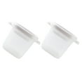 thumbnail image 3 of 2Pcs Office Steamed Rice Boxes Rice Bowls Microwave Oven Rice Boxes (White), 3 of 8