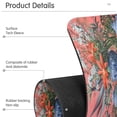 thumbnail image 4 of Yayeee Faucet Mat for Kitchen Sink 14.7" Diatomite Long Splash Guard Pad, Orange Vibrant Flowers, 2 Pack, 4 of 7