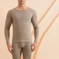 thumbnail image 5 of qelini Fleece Lined Thermals for Women Seamless Thermal Inner Wear Long Sleeve Warm Base Layer Top Bottom Set, 5 of 5