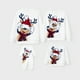 thumbnail image 1 of Camisetas navideñas divertidas y originales con gráficos de renos, 1 of 5