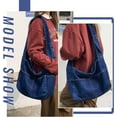 thumbnail image 5 of Denim Hobo Bags for Women Retro Jean Shoulder Bag Casual Jean Tote Handbags Vintage Satchel Bags, 5 of 7