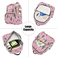 thumbnail image 5 of Quilted Backpack Fashion Backpack 10.23*5.11*12.59 Inch Women's Fashion Backpack Picnic Shopping Travel Out Sports backpack Christmas Tree Seamless Cute, 5 of 7