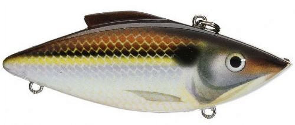 (2 pack) Rat-L-Trap 3.5" Lipless Crankbait, Shad, 3/4 oz.
