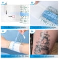thumbnail image 3 of XIRQI 2026 New 3 Rolls Second Skin Tattoo Cover,Waterproof Tattoo Aftercare Bandage Breathable Tattoo Cover Up Patch Tape Tattoo Film 2",4",6" X 2.2 Yard Tattoo Supplies for Healing Wrap Swimming, 3 of 8