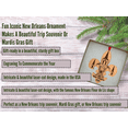 thumbnail image 3 of New Orleans Christmas Ornament, Big Easy, Mardi Gras Souvenir with Fleur de Lis and Click Tower Icon, Beautiful Laser Cut Wood – Great Stocking Stuffer, New OrleansTrip Idea, Comes in Gift Box, 3 of 7