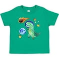 thumbnail image 3 of Inktastic Tyrannosaurus Rex Vs. Meteor Fun Space Dinosaur Boys or Girls Baby T-Shirt, 3 of 5